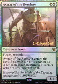 Avatar of the Resolute - Prerelease Promos