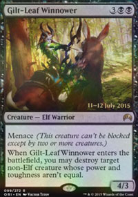 Gilt-Leaf Winnower - Prerelease Promos