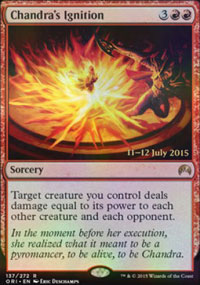 Chandra's Ignition - Prerelease Promos