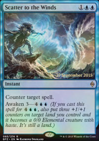 Scatter to the Winds - Prerelease Promos