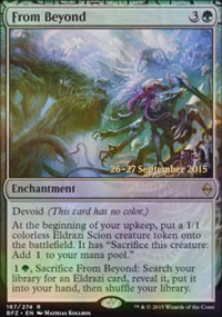 From Beyond - Prerelease Promos