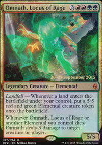 Omnath, Locus of Rage - Prerelease Promos