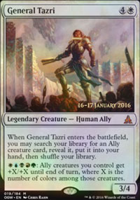 General Tazri - Prerelease Promos