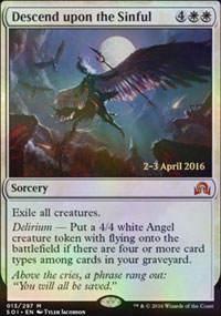 Descend upon the Sinful - Prerelease Promos