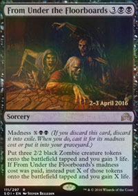 From Under the Floorboards - Prerelease Promos