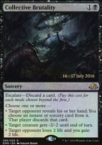 Collective Brutality - Prerelease Promos