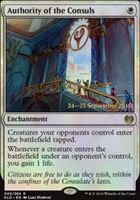 Authority of the Consuls - Prerelease Promos