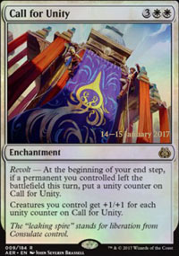Call for Unity - Prerelease Promos