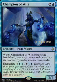 Champion of Wits - Prerelease Promos