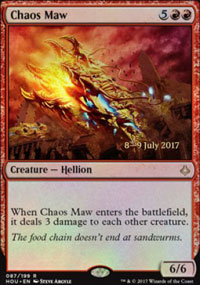Chaos Maw - Prerelease Promos