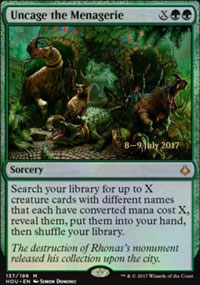 Uncage the Menagerie - Prerelease Promos