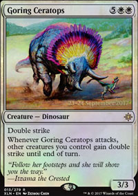 Goring Ceratops - Prerelease Promos
