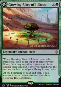 Growing Rites of Itlimoc - Prerelease Promos