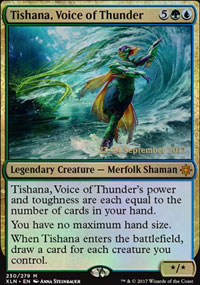 Tishana, Voice of Thunder - Prerelease Promos