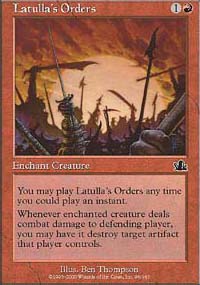 Latulla's Orders - Prophecy