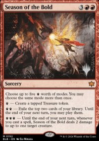 Season of the Bold - Planeswalker symbol stamped promos