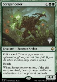 Scrapshooter - Planeswalker symbol stamped promos