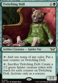 Twitching Doll - Planeswalker symbol stamped promos