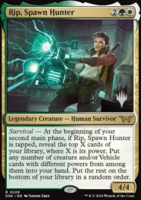 Rip, Spawn Hunter - Planeswalker symbol stamped promos