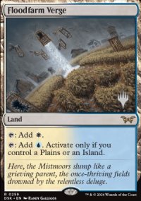 Floodfarm Verge - Planeswalker symbol stamped promos