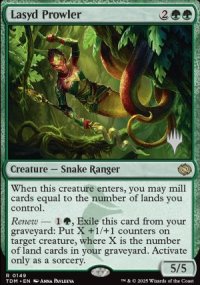 Lasyd Prowler - Planeswalker symbol stamped promos