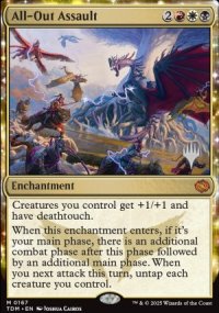 All-Out Assault - Planeswalker symbol stamped promos