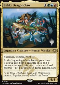 Eshki Dragonclaw - Planeswalker symbol stamped promos