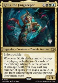 Kotis, the Fangkeeper - Planeswalker symbol stamped promos