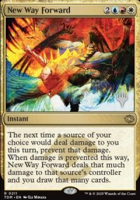 New Way Forward - Planeswalker symbol stamped promos