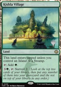 Kishla Village - Planeswalker symbol stamped promos