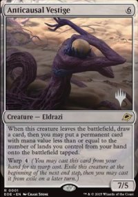 Anticausal Vestige - Planeswalker symbol stamped promos