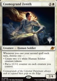 Cosmogrand Zenith - Planeswalker symbol stamped promos