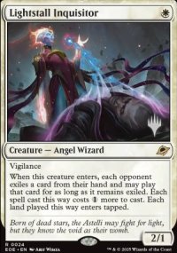 Lightstall Inquisitor - Planeswalker symbol stamped promos