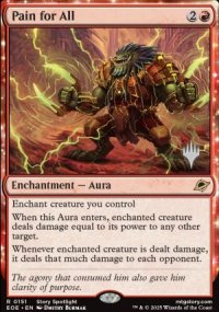 Pain for All - Planeswalker symbol stamped promos