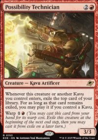 Possibility Technician - Planeswalker symbol stamped promos