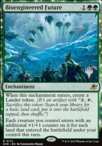 Bioengineered Future - Planeswalker symbol stamped promos