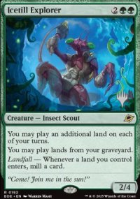 Icetill Explorer - Planeswalker symbol stamped promos