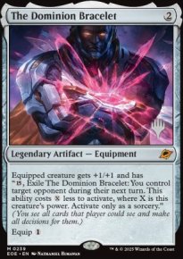 The Dominion Bracelet - Planeswalker symbol stamped promos