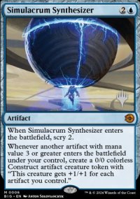 Simulacrum Synthesizer - Planeswalker symbol stamped promos