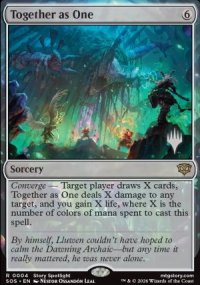 Together as One - Planeswalker symbol stamped promos