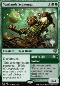 Vastlands Scavenger - Planeswalker symbol stamped promos