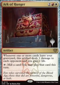 Ark of Hunger - Planeswalker symbol stamped promos