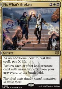 Fix What's Broken - Planeswalker symbol stamped promos