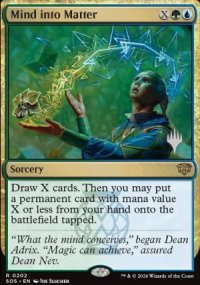 Mind into Matter - Planeswalker symbol stamped promos