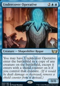 Undercover Operative - Planeswalker symbol stamped promos
