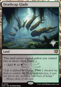 Deathcap Glade - Planeswalker symbol stamped promos