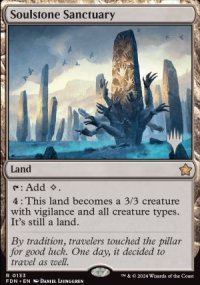 Soulstone Sanctuary - Planeswalker symbol stamped promos