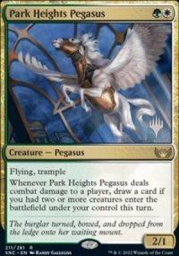 Park Heights Pegasus - Planeswalker symbol stamped promos