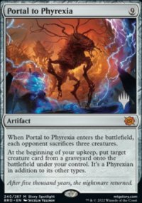 Portal to Phyrexia - Planeswalker symbol stamped promos