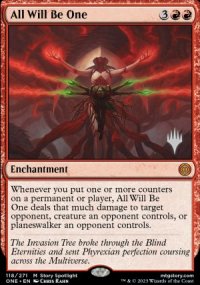 All Will Be One - Planeswalker symbol stamped promos